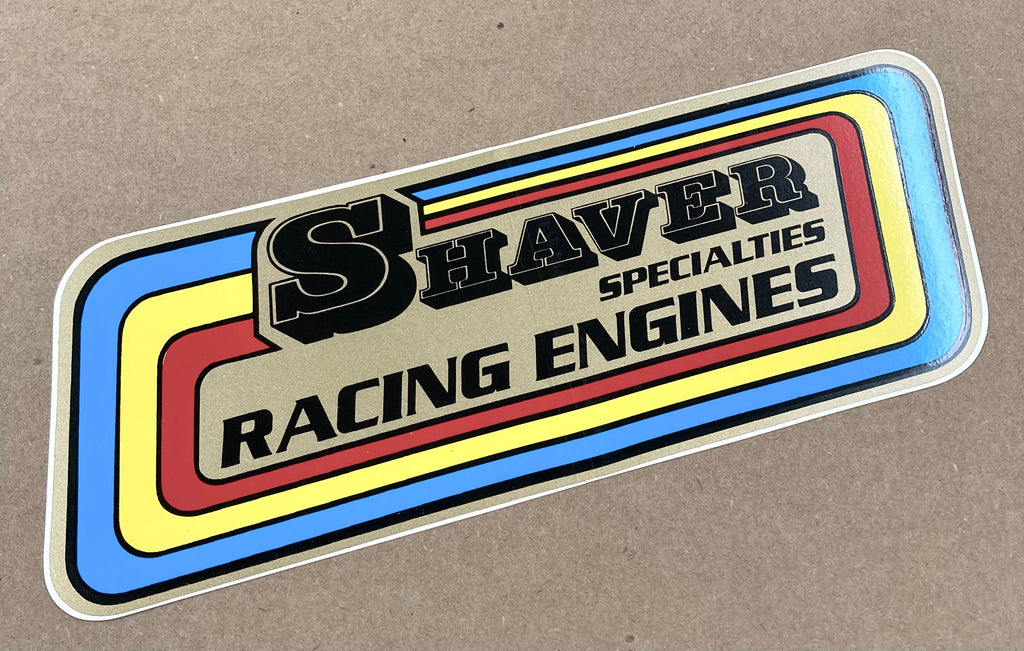Sticker, Shaver Specialty Racing Engines – Shaver Specialty Company